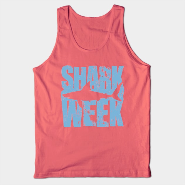 Shark Week Tank Top by DetourShirts